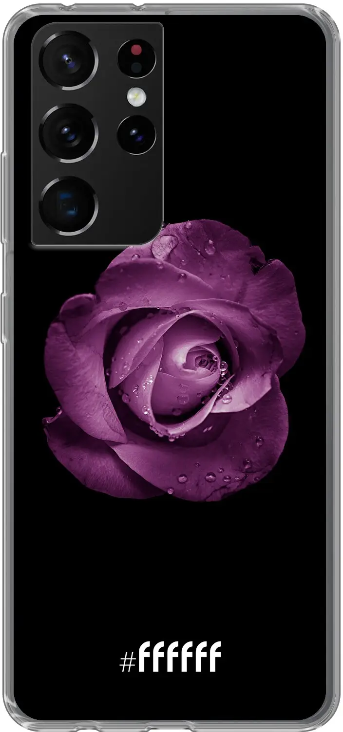 Purple Rose Galaxy S21 Ultra