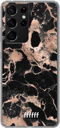 Rose Gold Marble Galaxy S21 Ultra