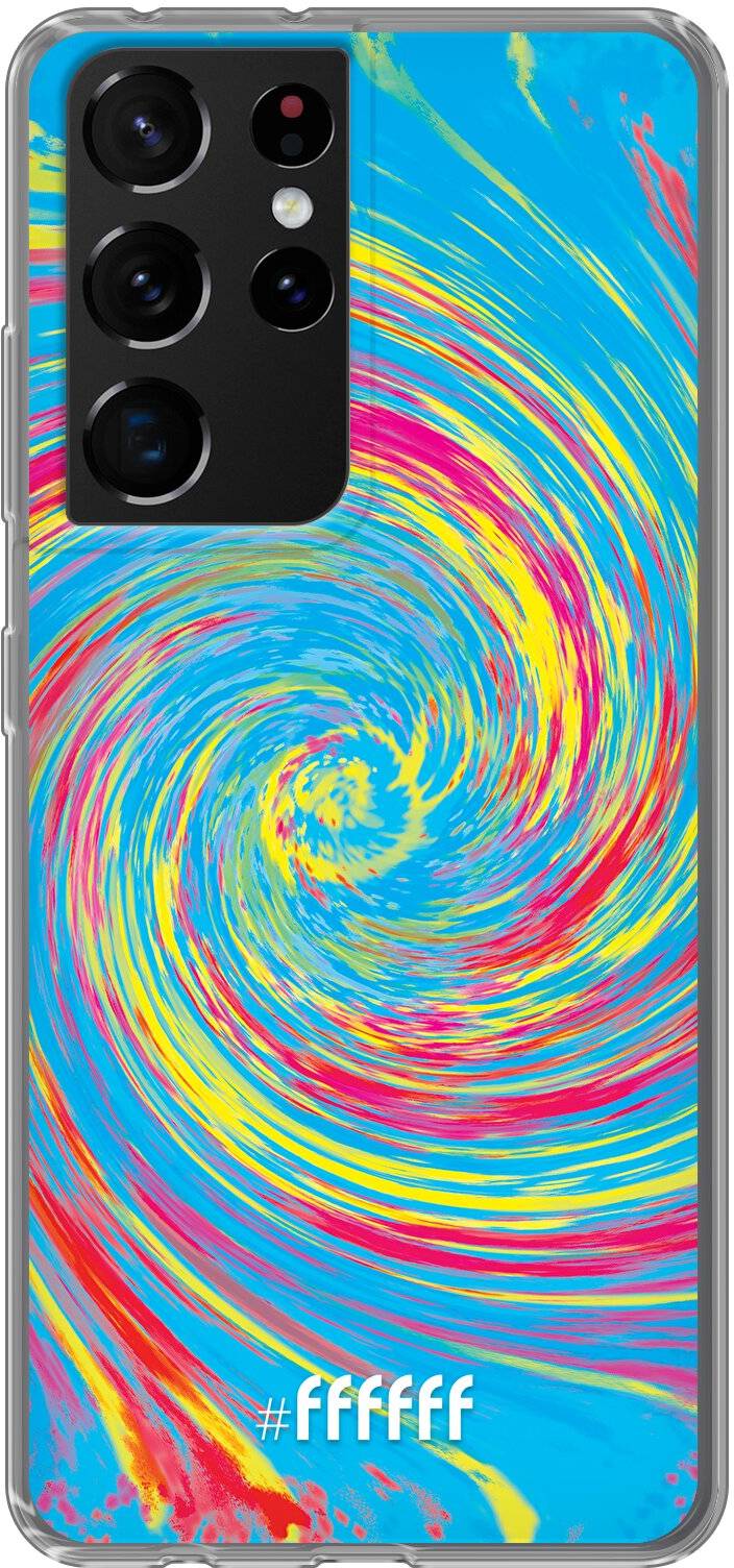 Swirl Tie Dye Galaxy S21 Ultra