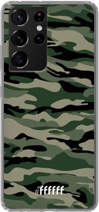 Woodland Camouflage Galaxy S21 Ultra