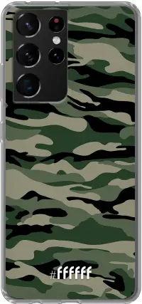 Woodland Camouflage Galaxy S21 Ultra