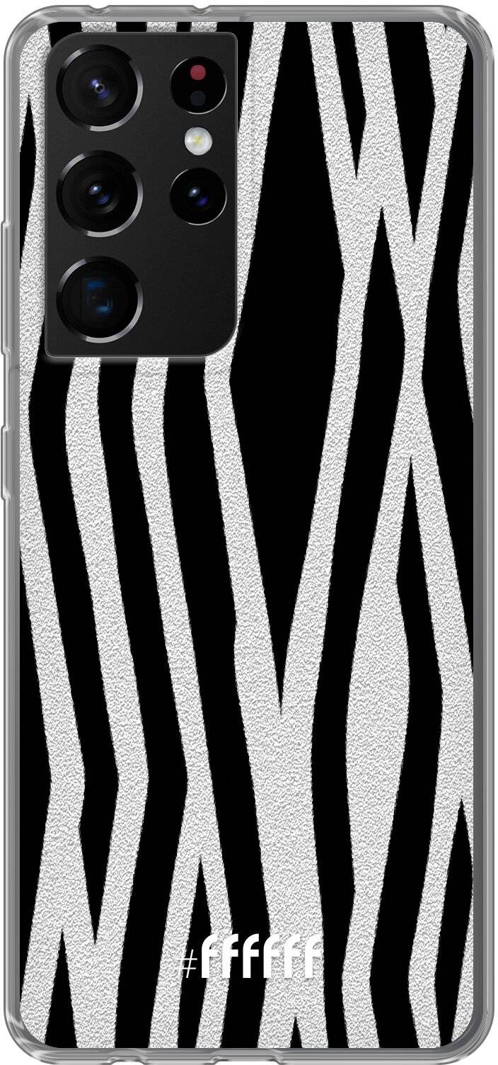 Zebra Print Galaxy S21 Ultra