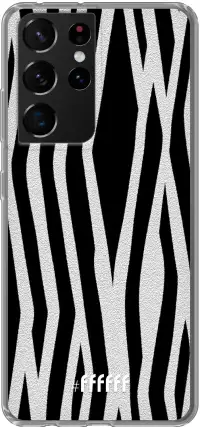 Zebra Print Galaxy S21 Ultra