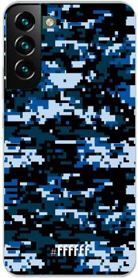 Navy Camouflage Galaxy S22 Plus