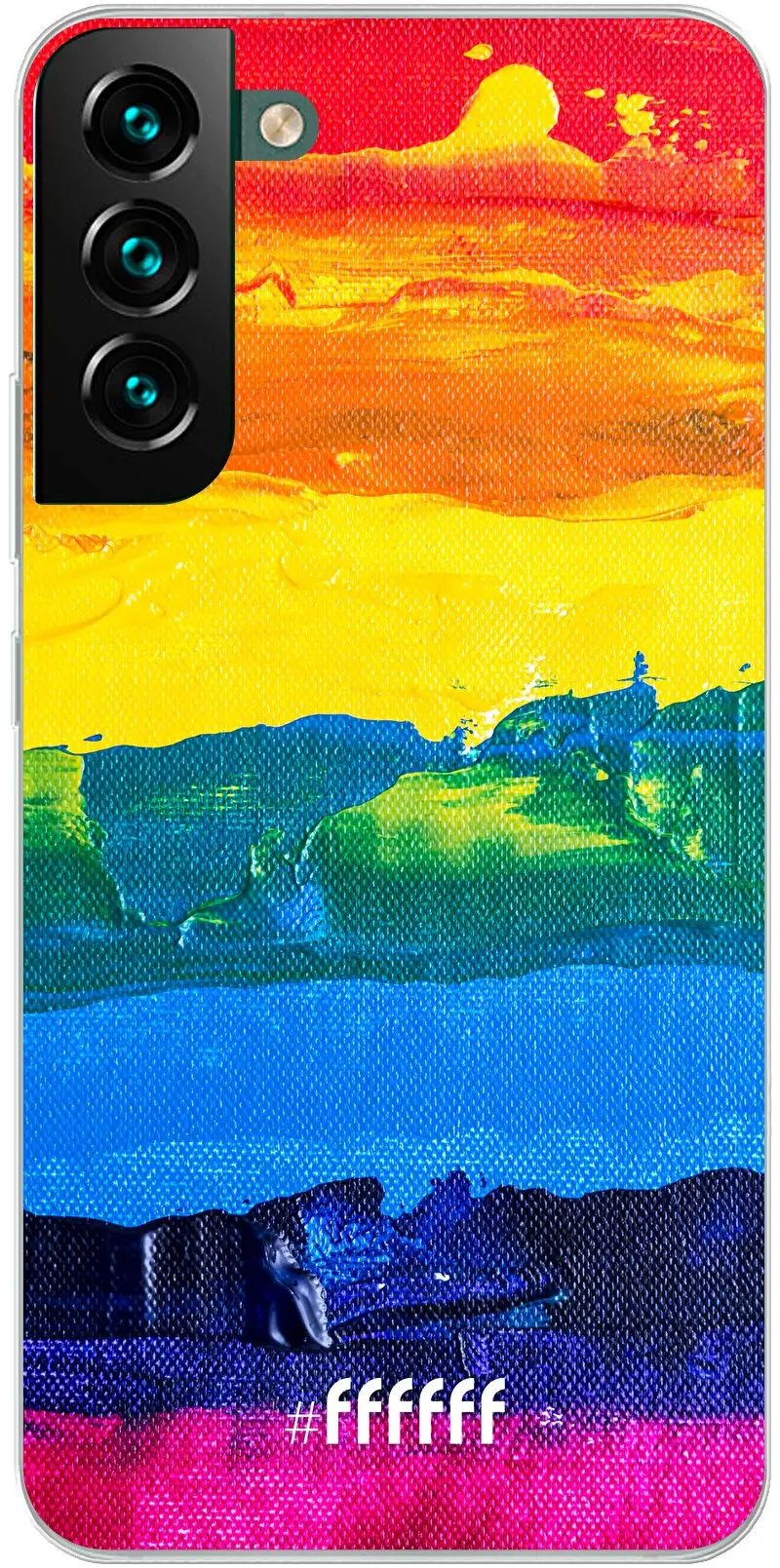 Rainbow Canvas Galaxy S22 Plus