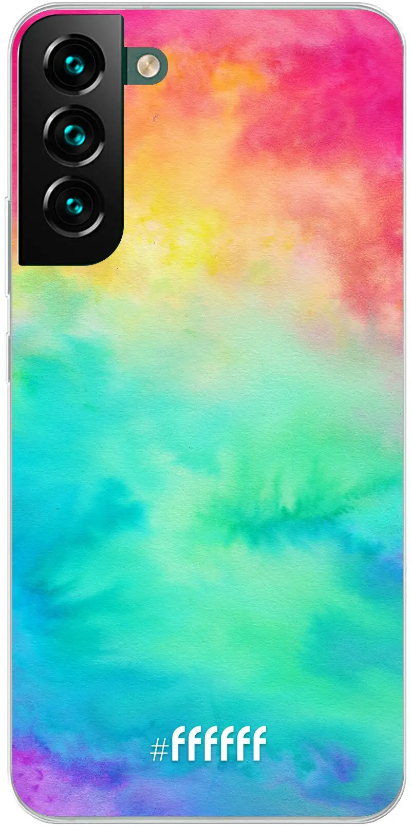 Rainbow Tie Dye Galaxy S22 Plus