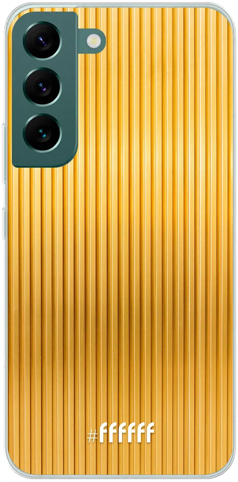 Bold Gold Galaxy S22