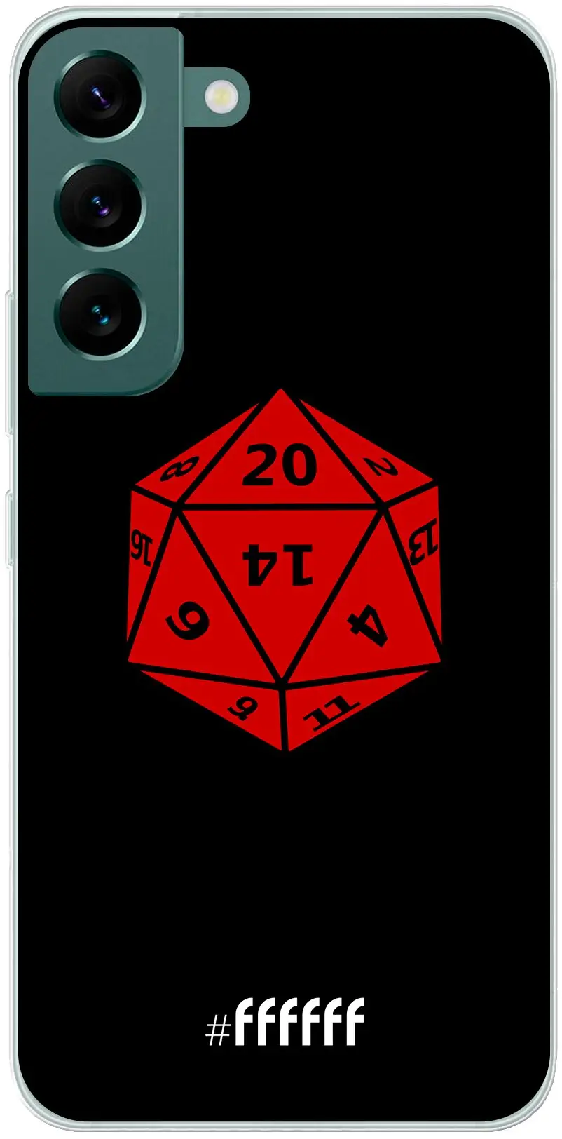 D20 - Black Galaxy S22