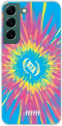 Flower Tie Dye Galaxy S22