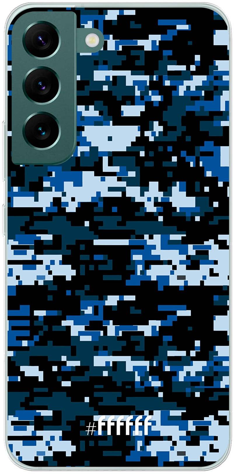 Navy Camouflage Galaxy S22