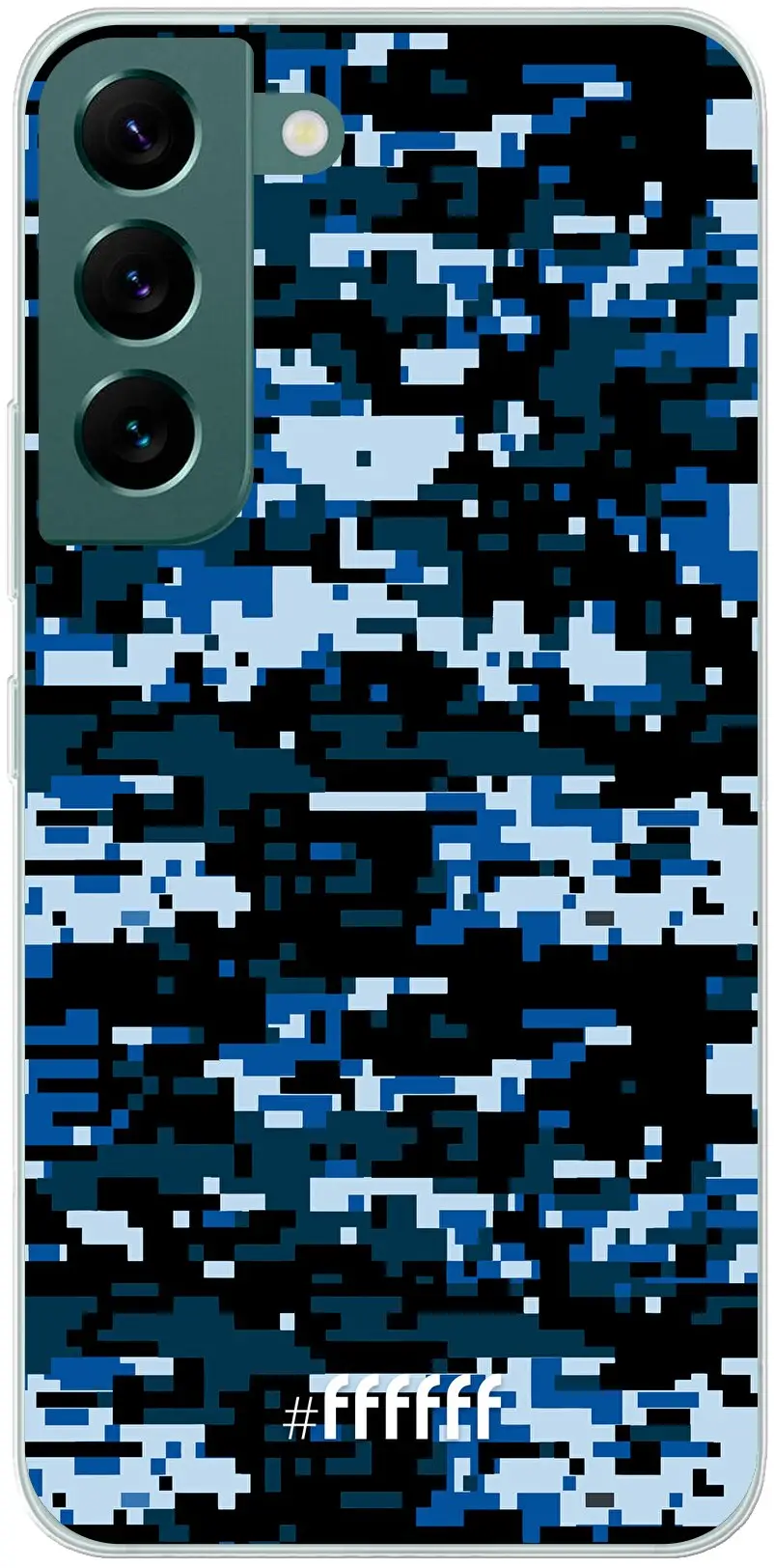 Navy Camouflage Galaxy S22