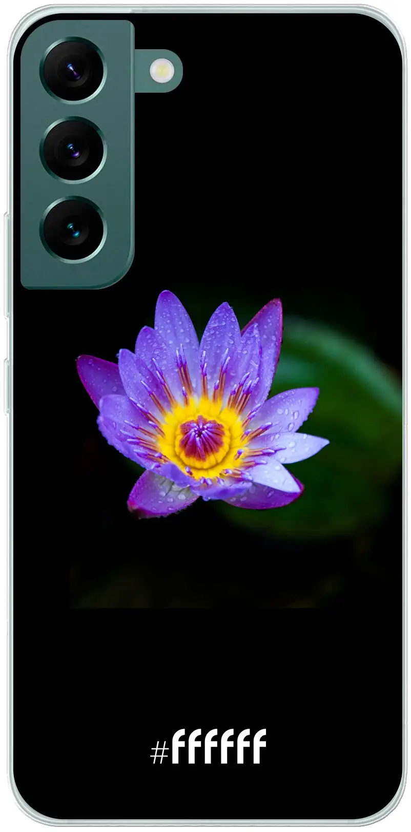 Purple Flower in the Dark Galaxy S22