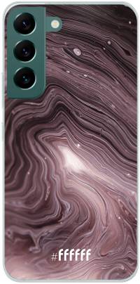 Purple Marble Galaxy S22