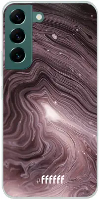 Purple Marble Galaxy S22