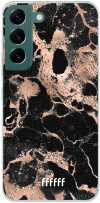Rose Gold Marble Galaxy S22