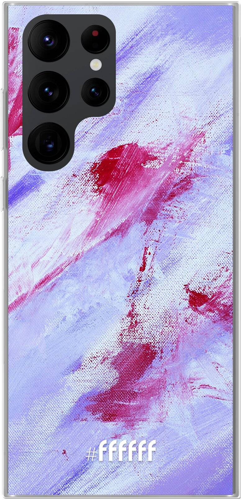 Abstract Pinks Galaxy S22 Ultra