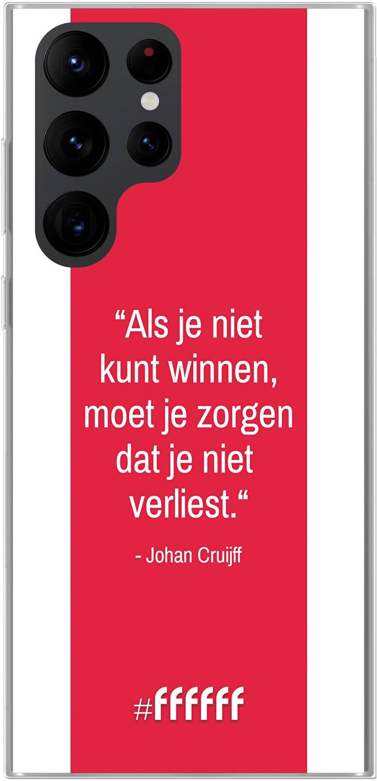 AFC Ajax Quote Johan Cruijff Galaxy S22 Ultra