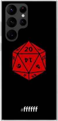 D20 - Black Galaxy S22 Ultra