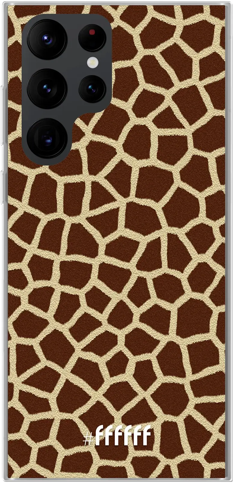 Giraffe Print Galaxy S22 Ultra