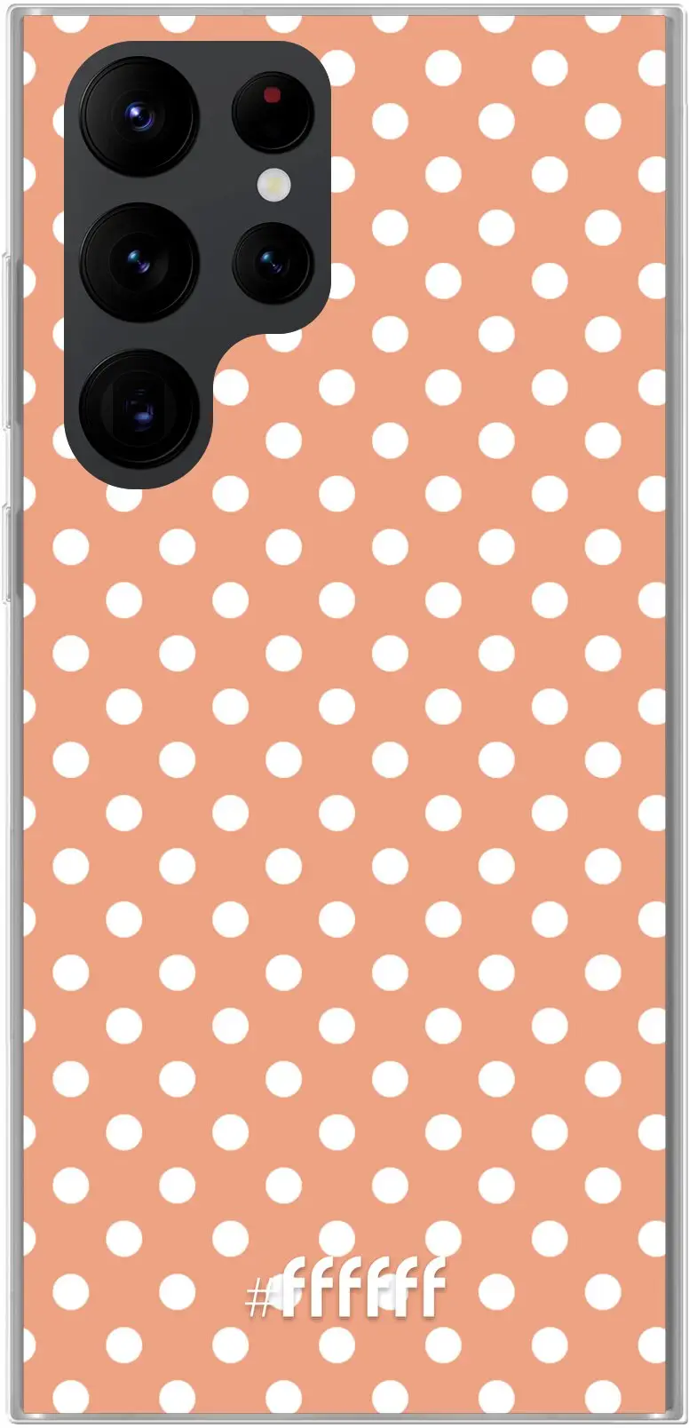 Peachy Dots Galaxy S22 Ultra