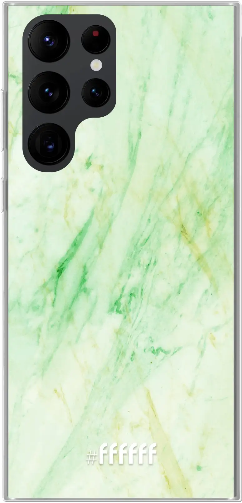 Pistachio Marble Galaxy S22 Ultra