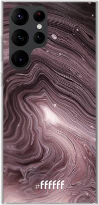 Purple Marble Galaxy S22 Ultra
