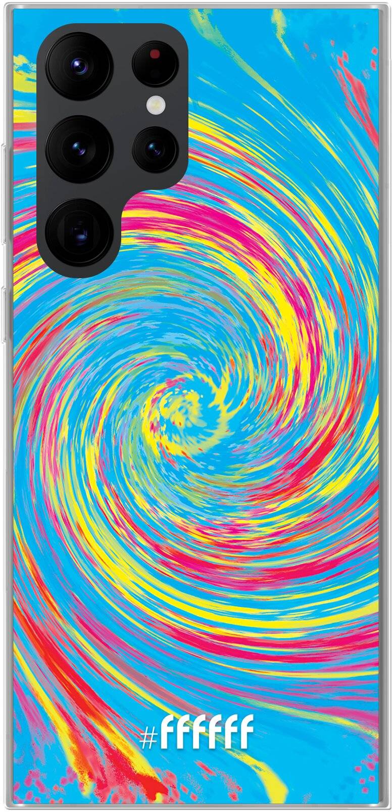 Swirl Tie Dye Galaxy S22 Ultra