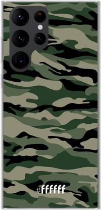 Woodland Camouflage Galaxy S22 Ultra