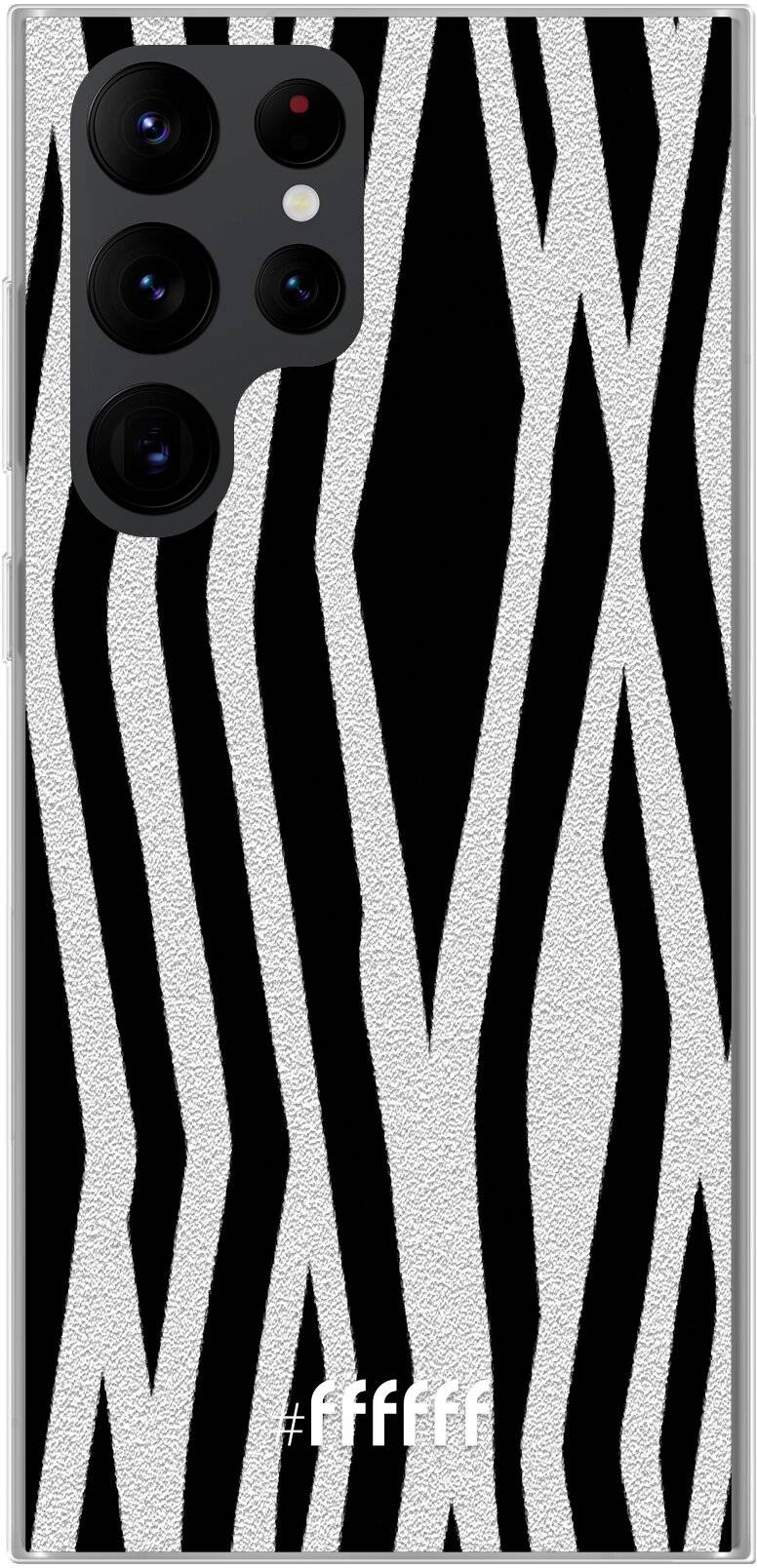 Zebra Print Galaxy S22 Ultra