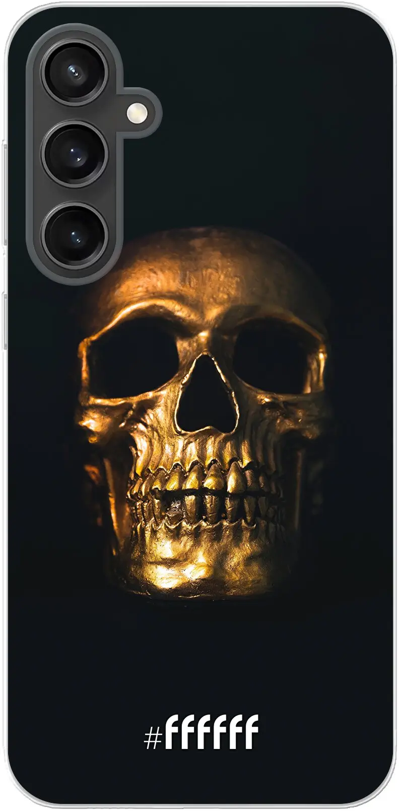 Gold Skull Galaxy S23 FE