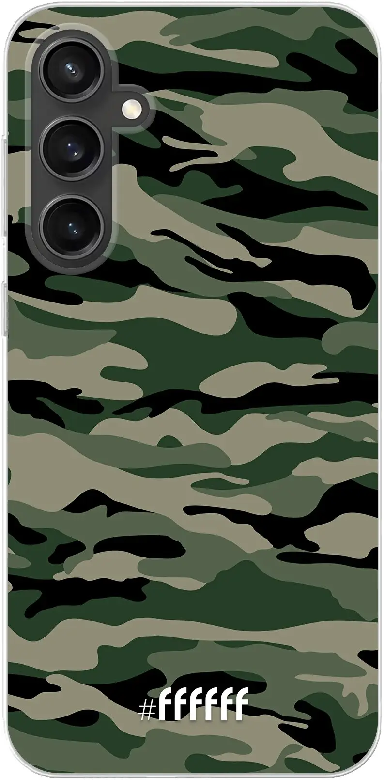 Woodland Camouflage Galaxy S23 FE