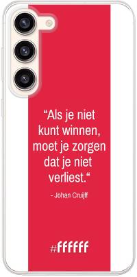AFC Ajax Quote Johan Cruijff Galaxy S23 Plus