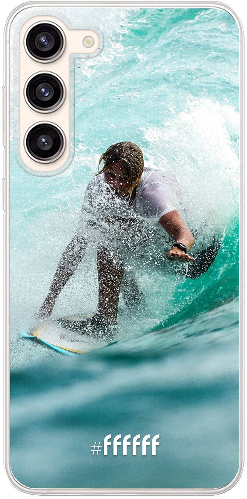 Boy Surfing Galaxy S23 Plus