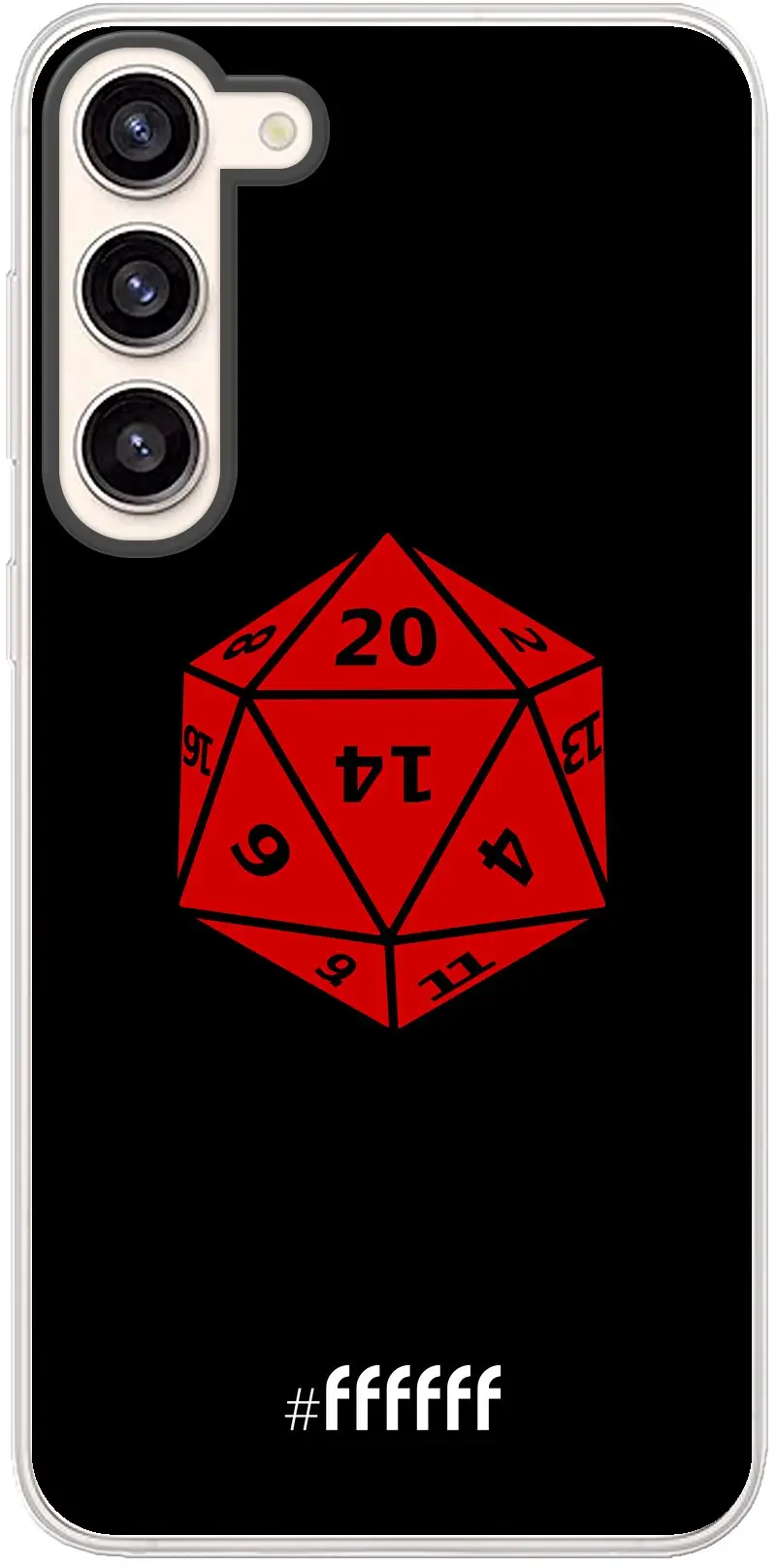 D20 - Black Galaxy S23 Plus