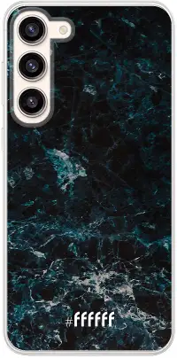 Dark Blue Marble Galaxy S23 Plus