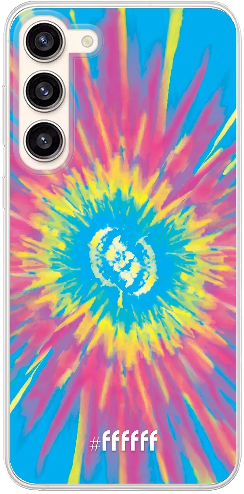 Flower Tie Dye Galaxy S23 Plus