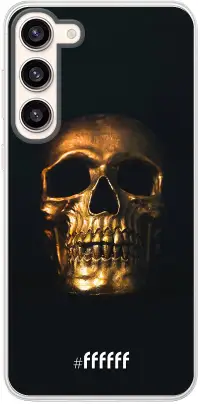 Gold Skull Galaxy S23 Plus