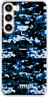 Navy Camouflage Galaxy S23 Plus