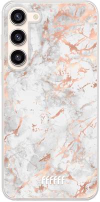Peachy Marble Galaxy S23 Plus