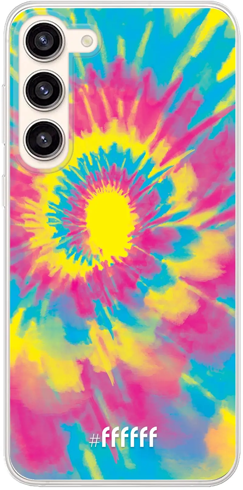 Psychedelic Tie Dye Galaxy S23 Plus