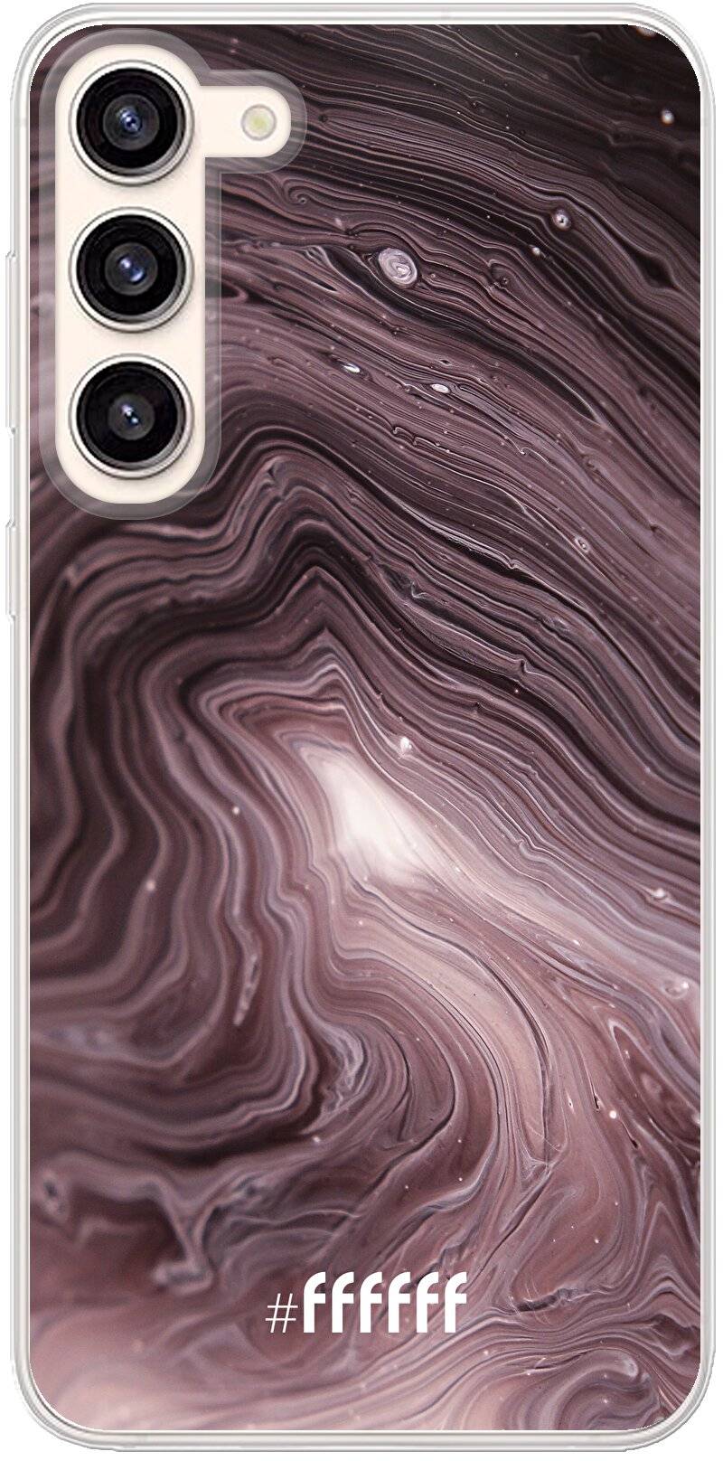 Purple Marble Galaxy S23 Plus