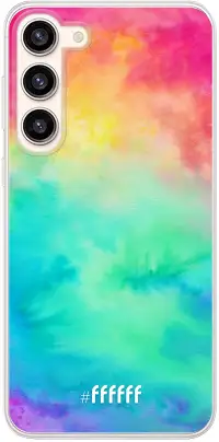 Rainbow Tie Dye Galaxy S23 Plus