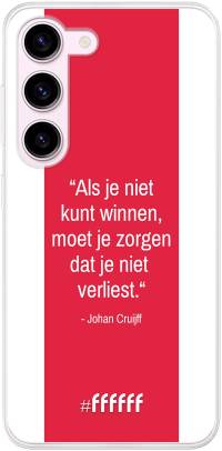 AFC Ajax Quote Johan Cruijff Galaxy S23