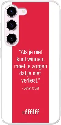 AFC Ajax Quote Johan Cruijff Galaxy S23