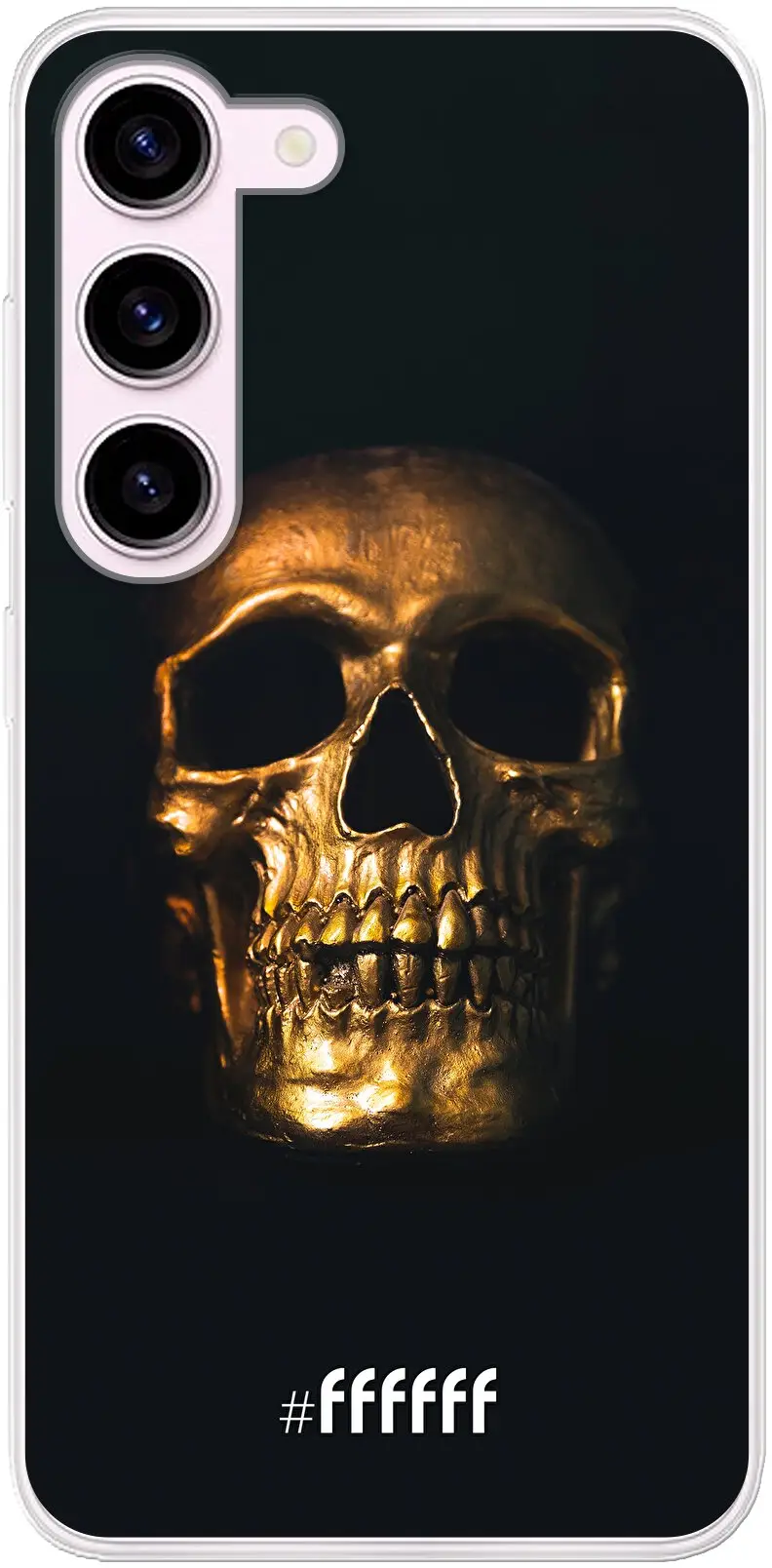 Gold Skull Galaxy S23