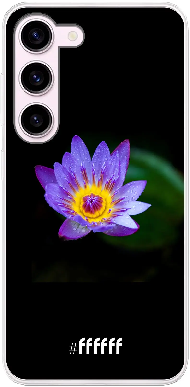 Purple Flower in the Dark Galaxy S23