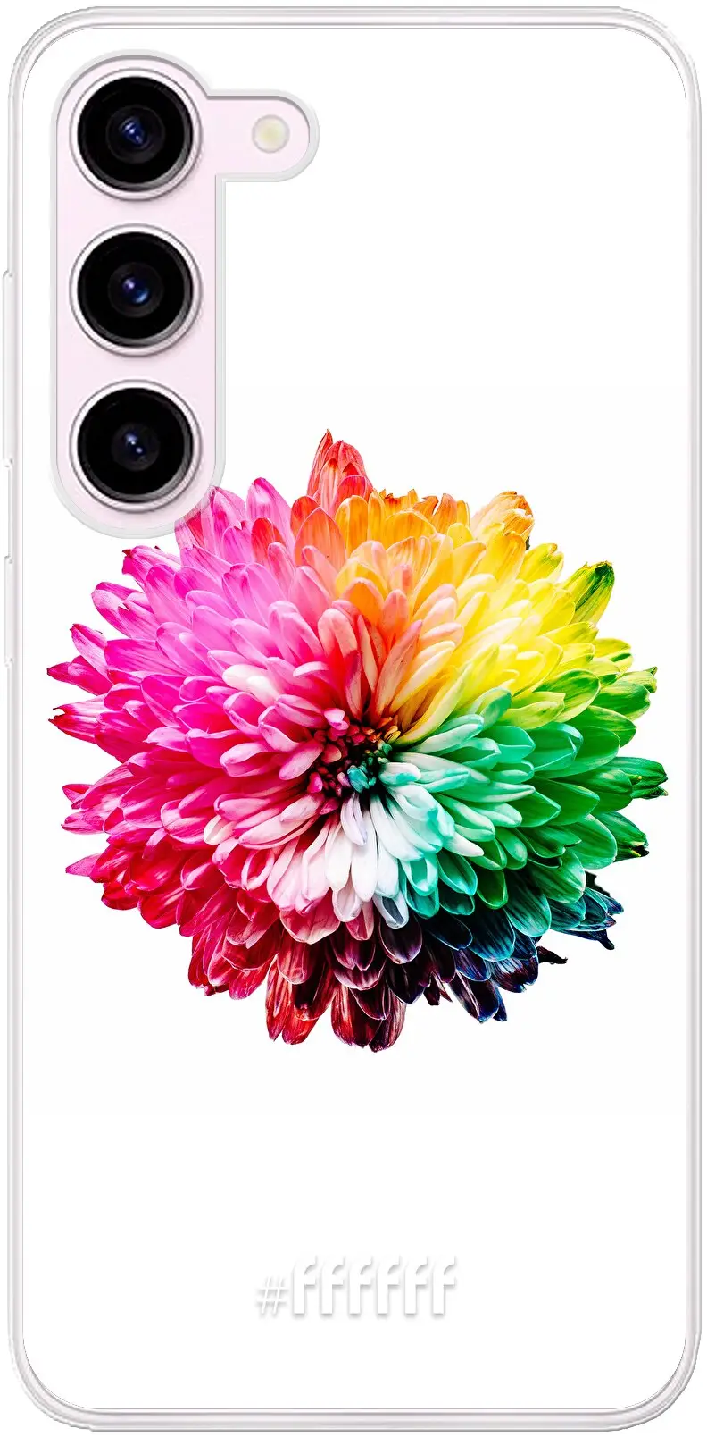 Rainbow Pompon Galaxy S23