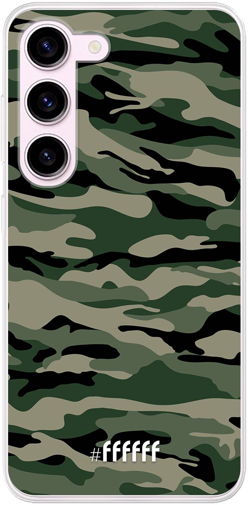 Woodland Camouflage Galaxy S23