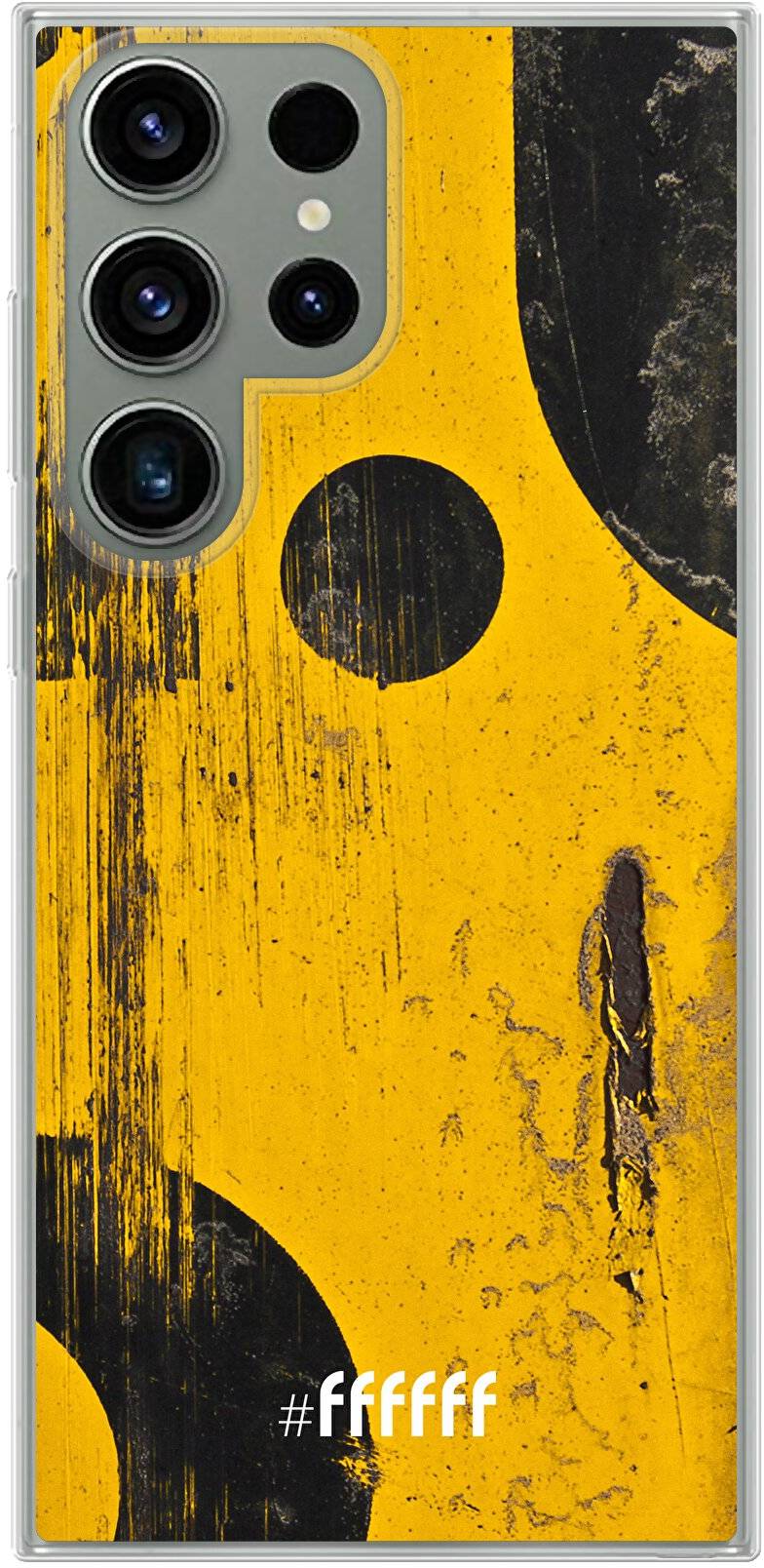 Black And Yellow Galaxy S23 Ultra