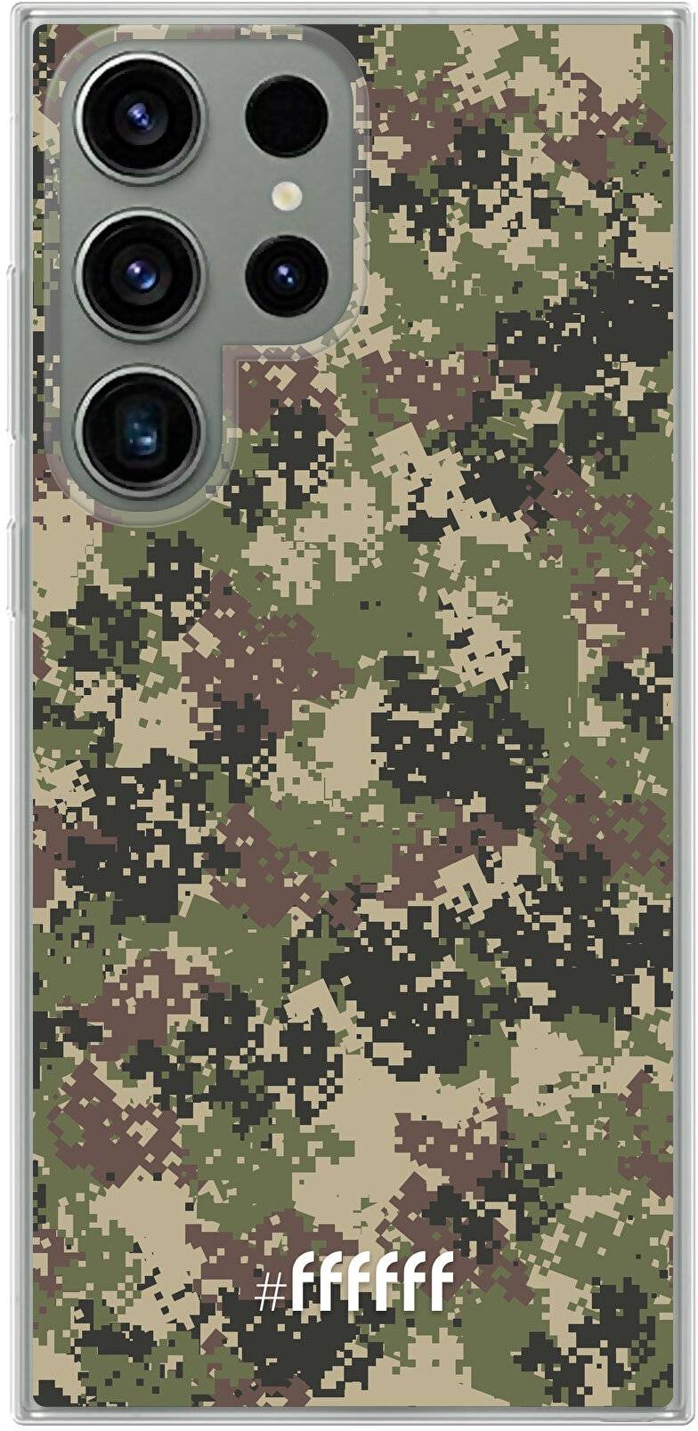 Digital Camouflage Galaxy S23 Ultra